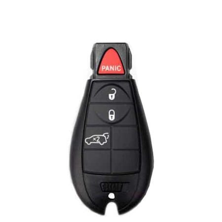 Keyless Factory KeylessFactory: Jeep Cherokee 2014-2018 / 4-Button Fobik w/ Hatch / GQ4-53T RK-JP-FBK-6